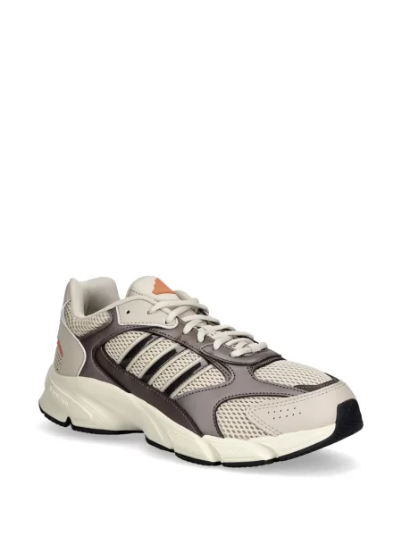 Pruhované běžecké běžecké boty Adidas Run 70S s potiskem černé