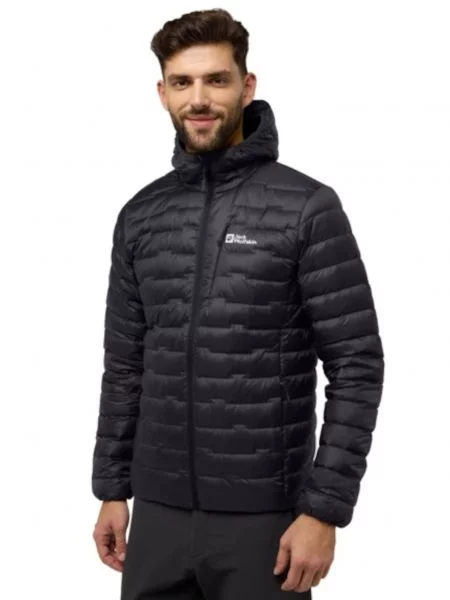 Jack Wolfskin Vatovaná bunda Passamani sivá