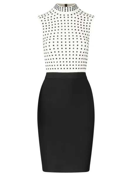 Kraimod Rochie negru alb