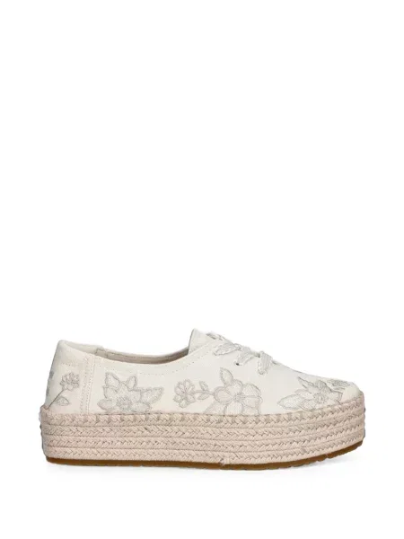 Espadrile Toms cu model floral cu platformă