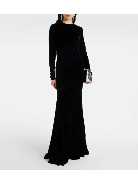 Rochie Dolce&gabbana de catifea negru
