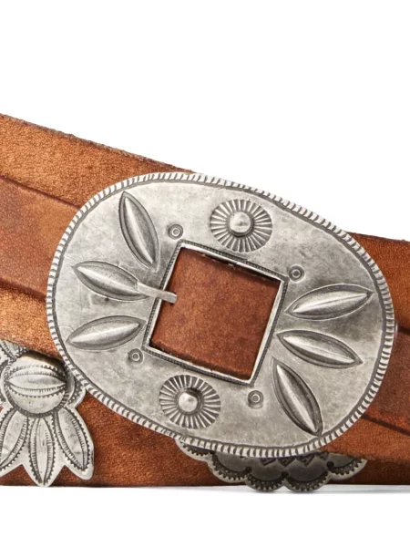 Diržu apjuostas diržas Ralph Lauren Purple Label violetinė
