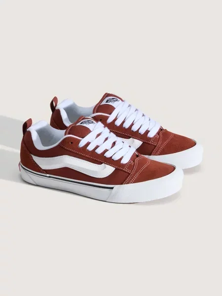 Vans Knu Skool πάνινα sneakers σουέτ καφέ