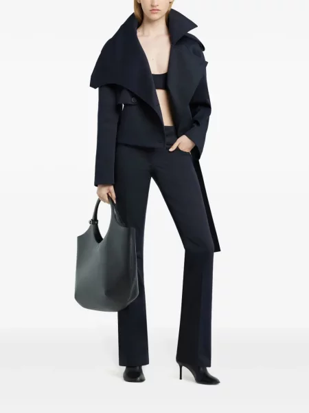 Pantaloni Courreges albastru