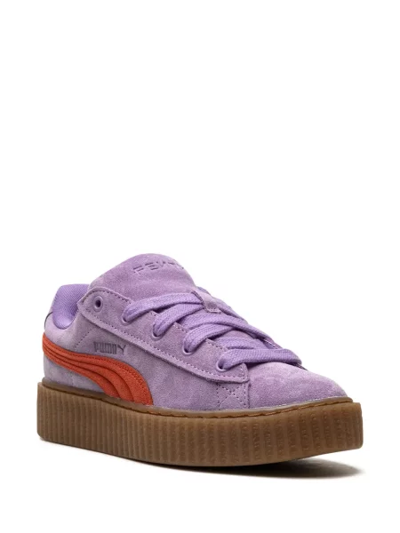 Zomšinės sportbačiai Puma Suede violetinė