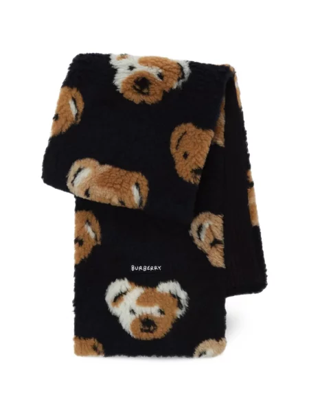 Rękawiczki dziecięce Burberry czarne