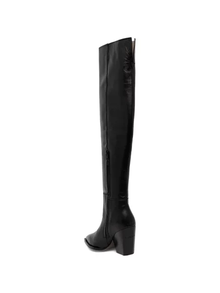 Botine Allsaints din piele negru