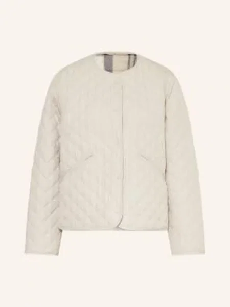 Barbour Kurtka Pikowana Cashel beige beżowa