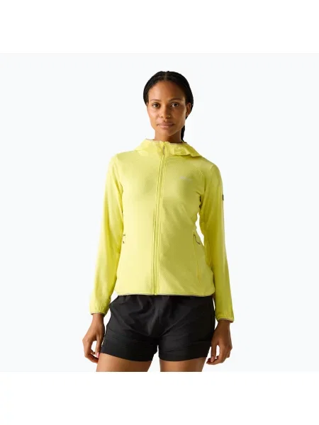 Дамски суитшърт за трекинг REGATTA Huntdale canary yellow жълто