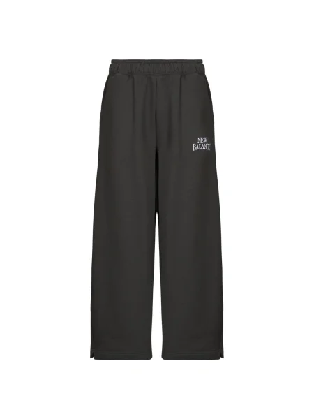 Fleecová fleecová mikina New Balance čierna