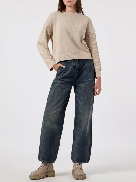 Джинси Armani Exchange сині