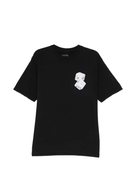 Tricou Anti Social Social Club cu imagine negru