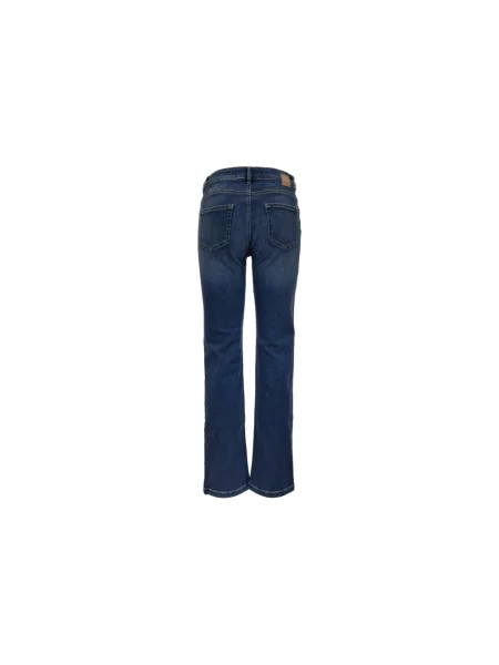 Jeansy straight leg Nenette niebieskie
