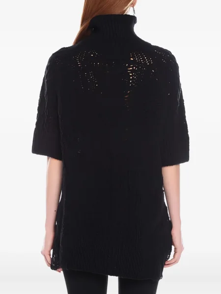 Top Ermanno Scervino de lână negru