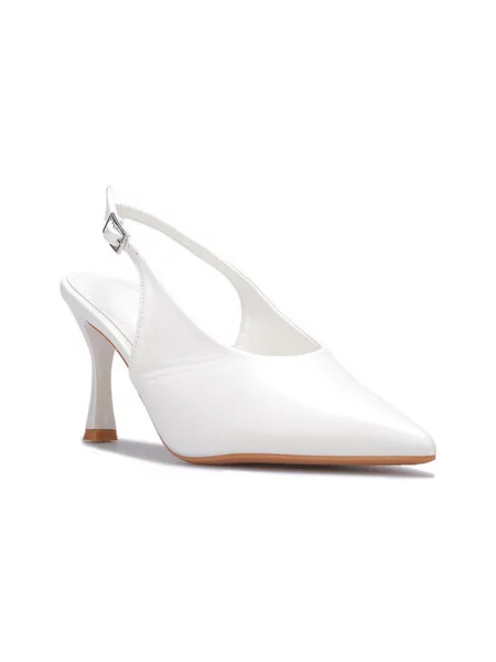 Pantofi La Modeuse alb