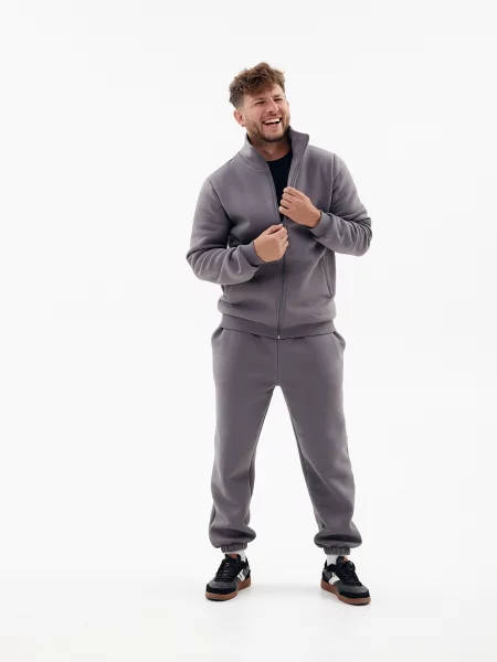 Костюмный спортивный костюм Kindamor серый