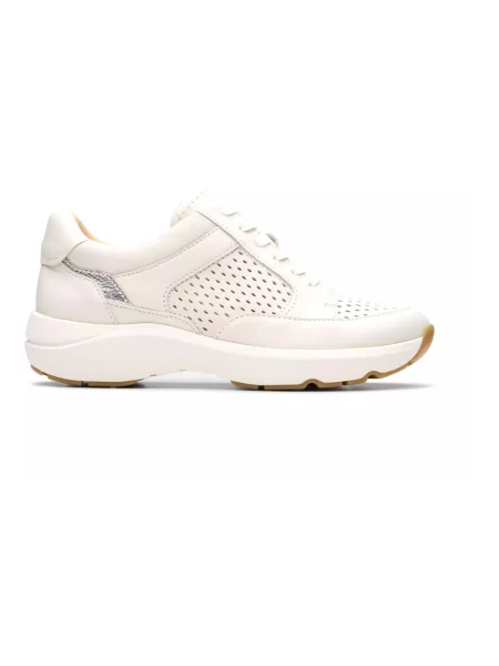 Sneakersy Clarks białe