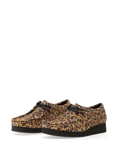 Pantofi derby Clarks maro