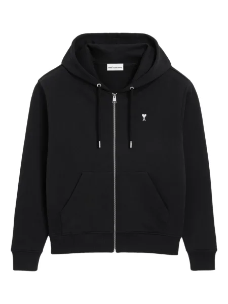 Hanorac cu glugă Ami Paris negru