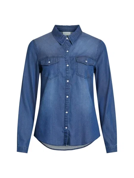 VILA Halenka VIBista džínovina modrá