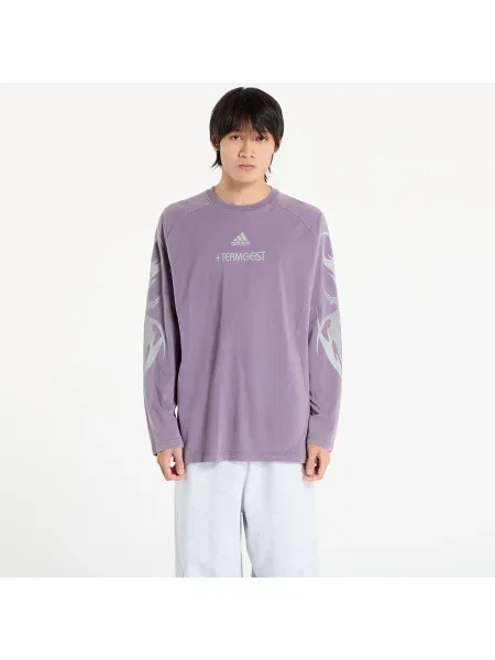Tricou adidas Adilenium Season 4 Teamgeist Graphic Long Sleeve T-Shirt Shadow L violet