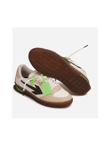 Sneakersy Off-white skórzane białe