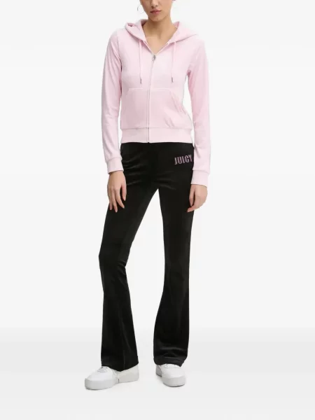 Hanorac cu glugă Juicy Couture roz