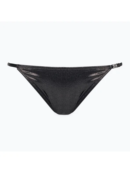 Calvin Klein Горнище на бикини String Cheeky черно
