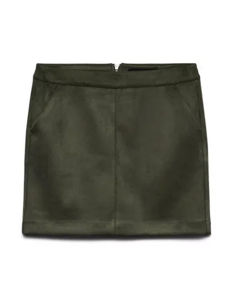 VERO MODA Fustă VMDONNA DINA închis verde