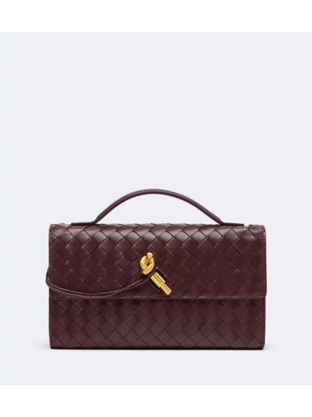 Geantă plic Bottega Veneta din piele