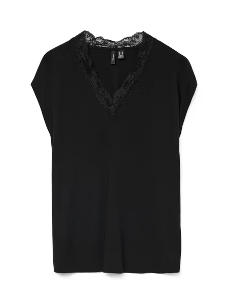 VERO MODA Bluză VMBELLA' negru