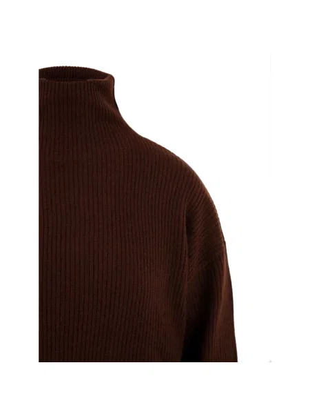 Sweter Notshy brązowy