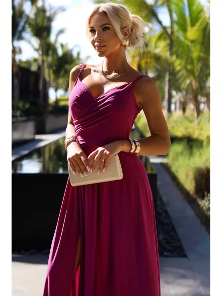 Elegantné dlhé maxi šaty Numoco