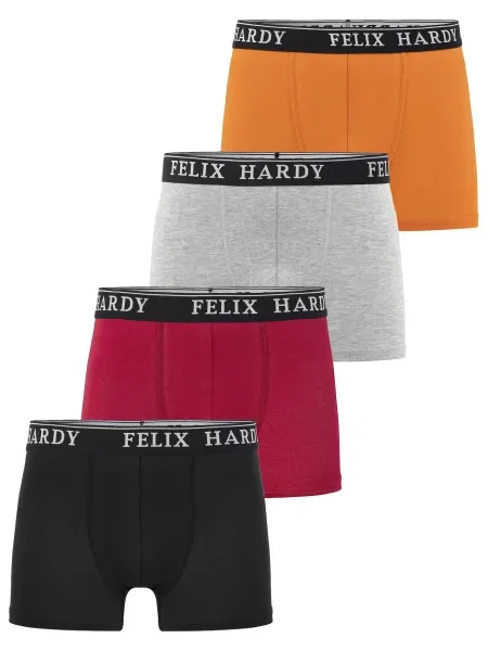 Felix Hardy Boxeri gri bazalt / portocaliu / roșu negru