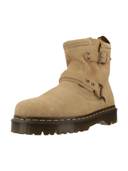 Buty do kostki Dr. Martens beżowe