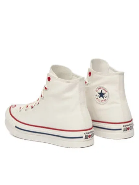 Plátěnky Converse bílé
