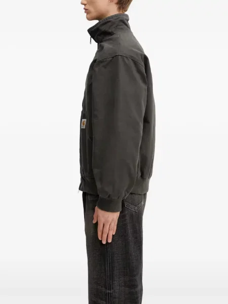 Geacă Carhartt Wip cu autograf verde
