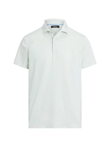 Tricou polo Rlx Ralph Lauren cu imagine cu imprimeu geometric verde