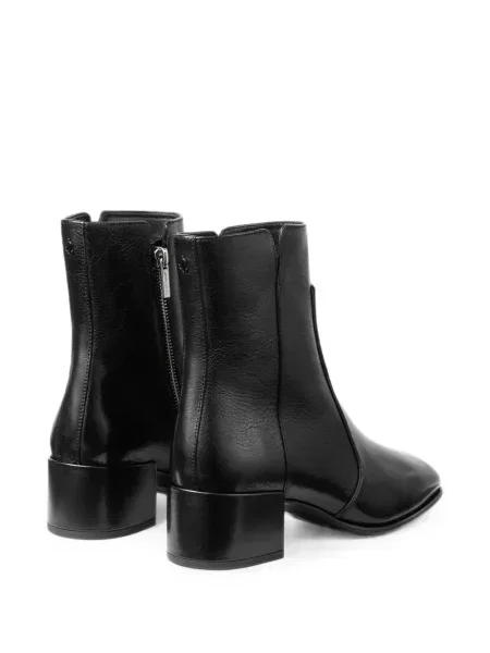 Cizme scurte Jimmy Choo din piele negru