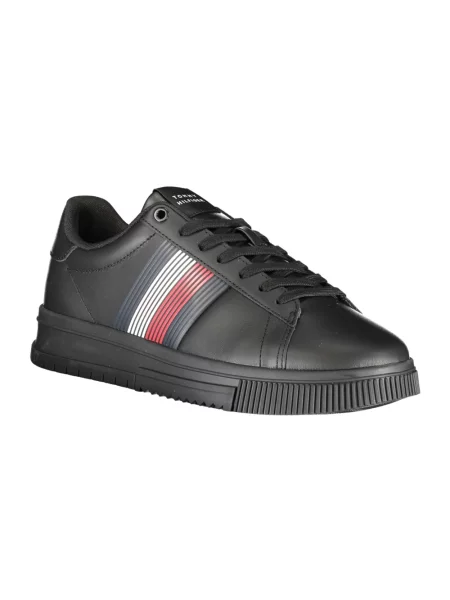 Trampki Tommy Hilfiger skórzane czarne