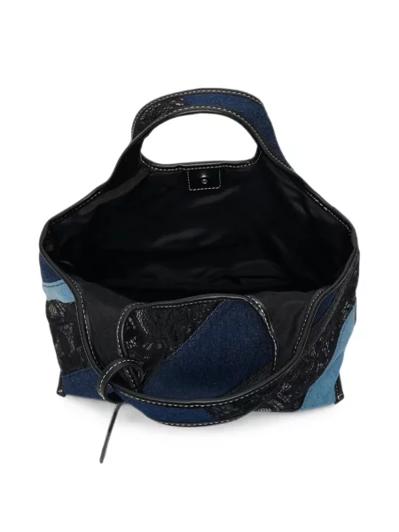 Shopper torbica 3.1 Phillip Lim s čipkom plava