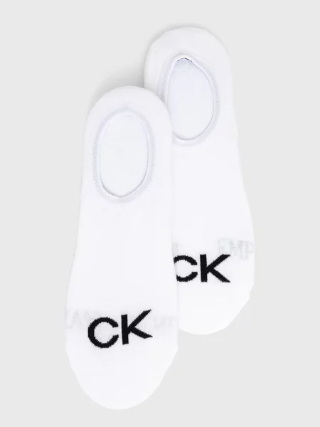 Чорапи Calvin Klein бяло