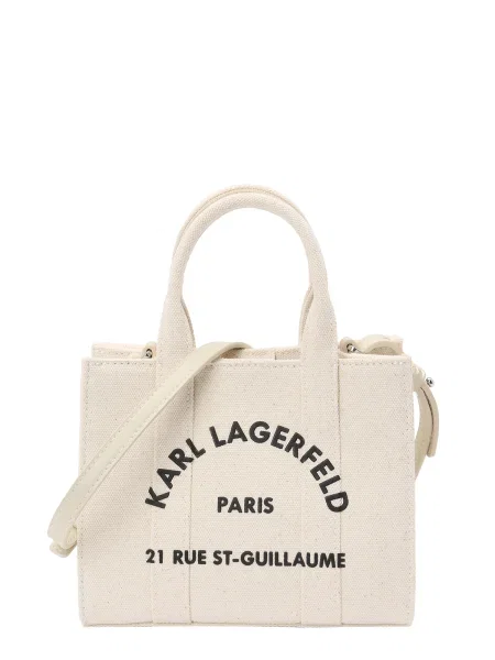 Karl Lagerfeld Shopper krémová / čierna béžová