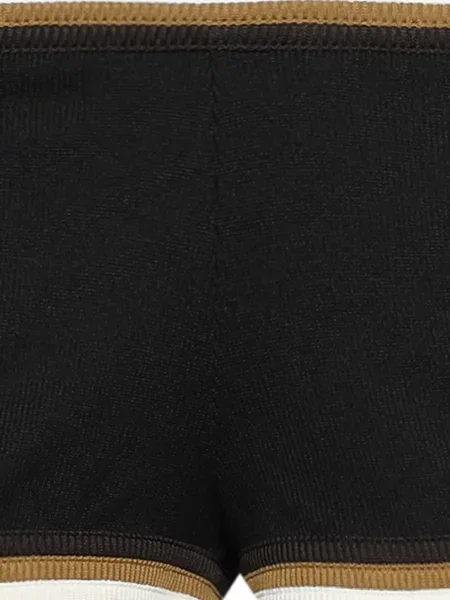 Pantaloni scurți Christopher Esber alergare negru