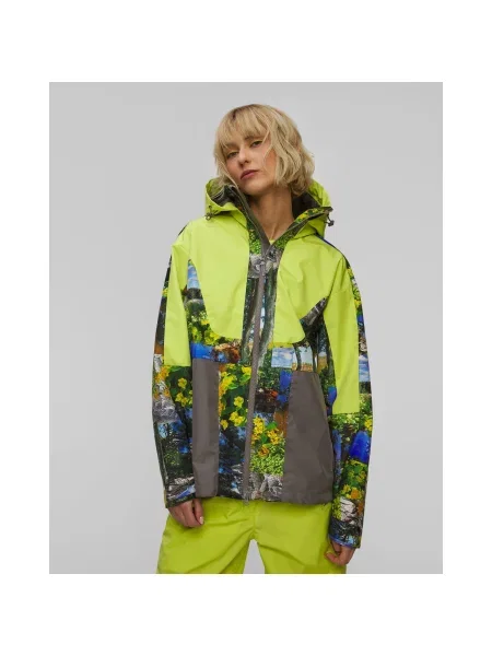 Kurtka Adidas By Stella Mccartney Truenature Earth Collage Backpack zielona