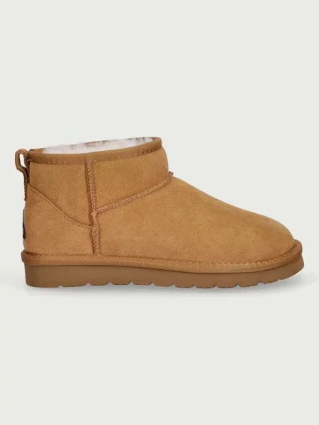 Everau Botine caramel / închis maro