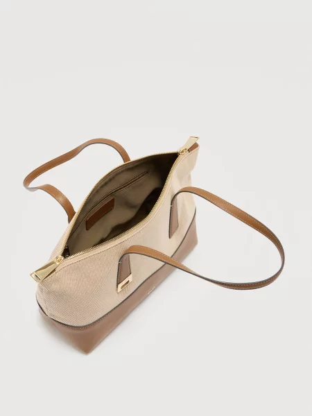 FURLA Nakupovalna torba OLIVIA / rjava bež