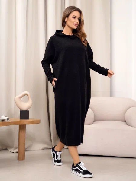 ISSA Plus Сукня максі чорний
