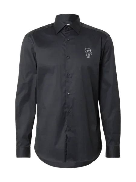 Karl Lagerfeld Cămașă negru alb