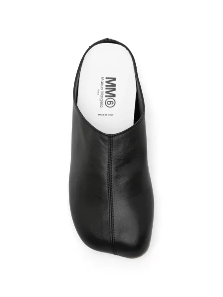 Kapcie dziecięce Mm6 Maison Margiela czarne
